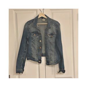 H&M medium wash denim jacket